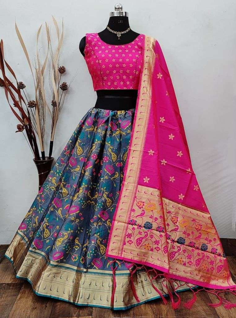NEW LEHENGA COLLECTION BY FASHID WHOLESALE 01 TO 07 SERIES DESIGNER BEAUTIFUL NAVRATRI COLLECTION OCCASIONAL WEAR & PARTY WEAR BROCADE LEHENGAS AT WHOLESALE PRICE