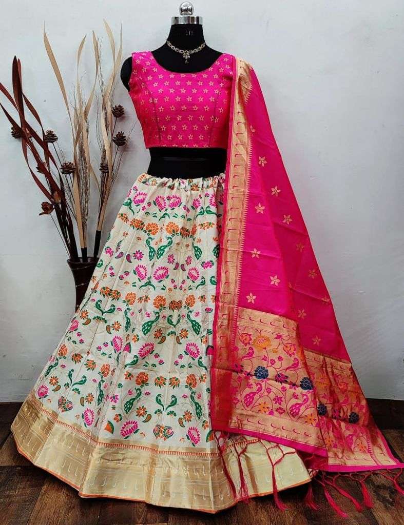 NEW LEHENGA COLLECTION BY FASHID WHOLESALE 01 TO 07 SERIES DESIGNER BEAUTIFUL NAVRATRI COLLECTION OCCASIONAL WEAR & PARTY WEAR BROCADE LEHENGAS AT WHOLESALE PRICE