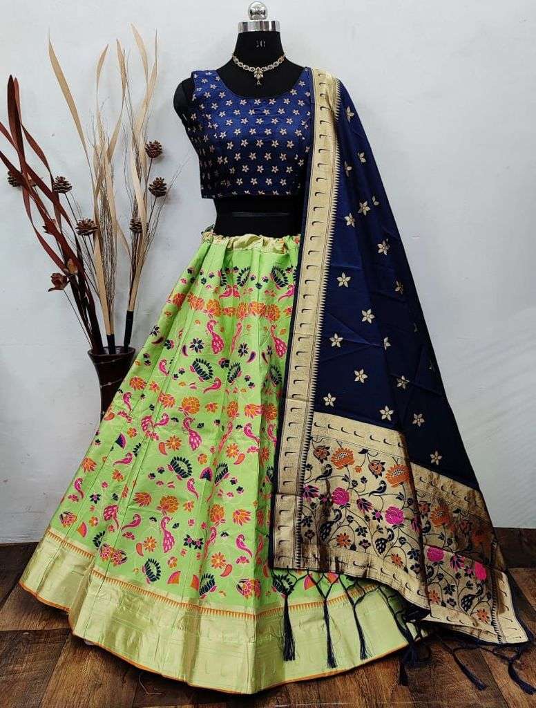 NEW LEHENGA COLLECTION BY FASHID WHOLESALE 01 TO 07 SERIES DESIGNER BEAUTIFUL NAVRATRI COLLECTION OCCASIONAL WEAR & PARTY WEAR BROCADE LEHENGAS AT WHOLESALE PRICE