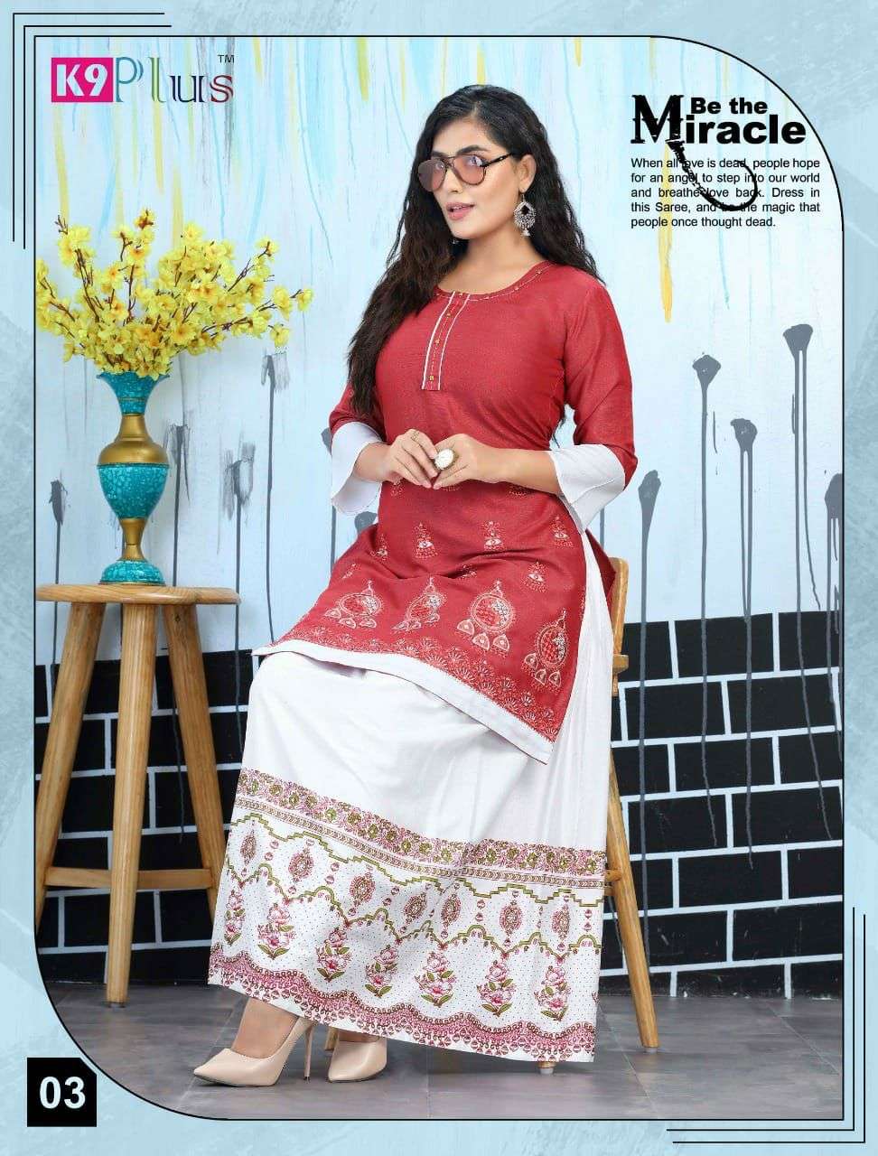 ANOKHEE BY K9 PLUS 01 TO 08 SERIES DESIGNER STYLISH FANCY COLORFUL BEAUTIFUL PARTY WEAR & ETHNIC WEAR COLLECTION RAYON EMBROIDERY KURTIS WITH BOTTOM AT WHOLESALE PRICE