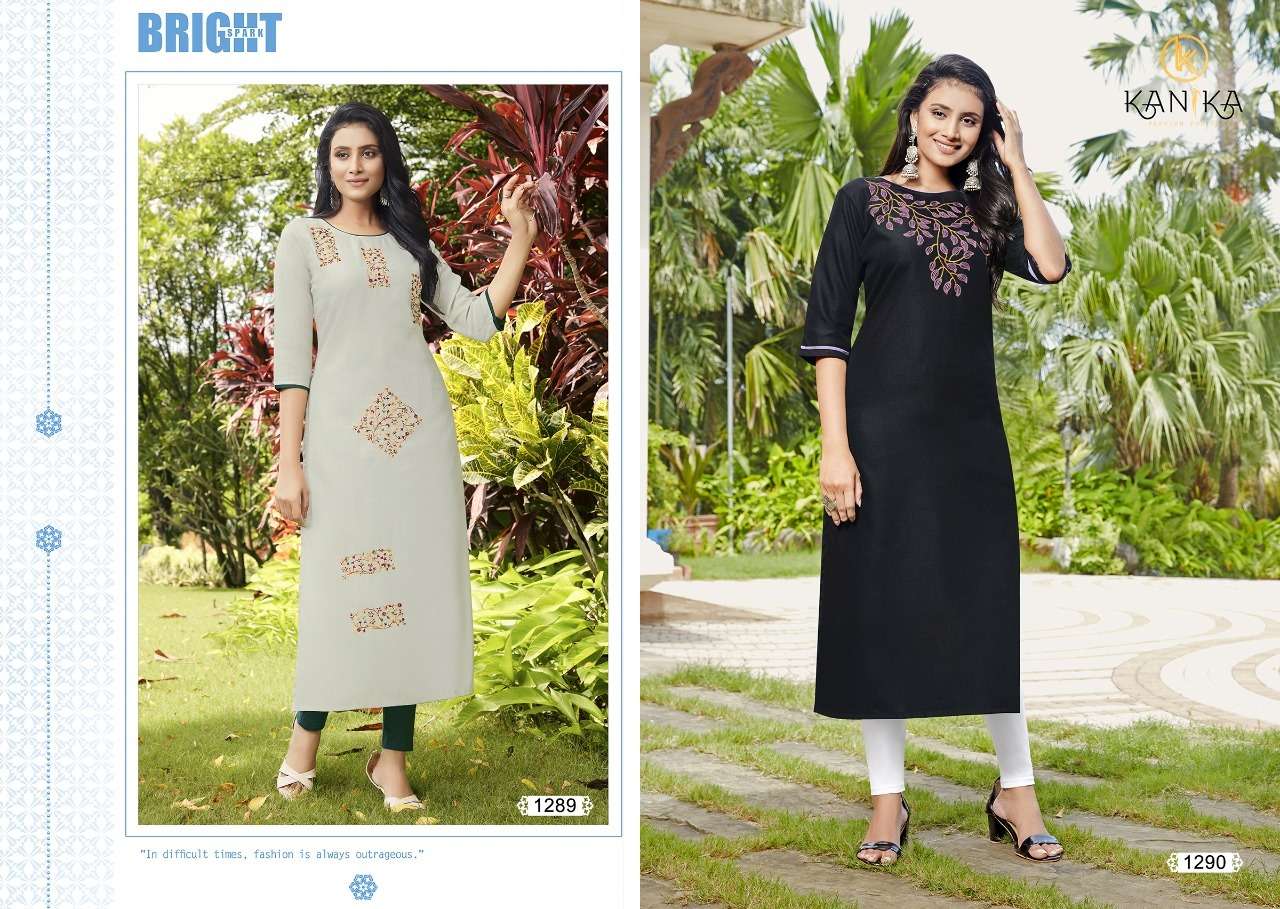 ADITI VOL-10 BY KANIKA 1283 TO 1292 SERIES DESIGNER STYLISH FANCY COLORFUL BEAUTIFUL PARTY WEAR & ETHNIC WEAR COLLECTION RUBY SILK EMBROIDERED KURTIS AT WHOLESALE PRICE