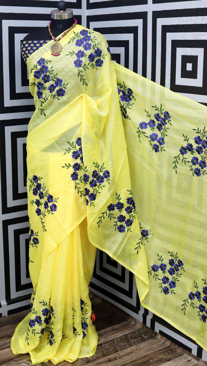 KOTA SILK VOL-5 BY VRANDA FASHION 501 TO 506 SERIES INDIAN TRADITIONAL WEAR COLLECTION BEAUTIFUL STYLISH FANCY COLORFUL PARTY WEAR & OCCASIONAL WEAR KOTA EMBROIDERED SAREES AT WHOLESALE PRICE