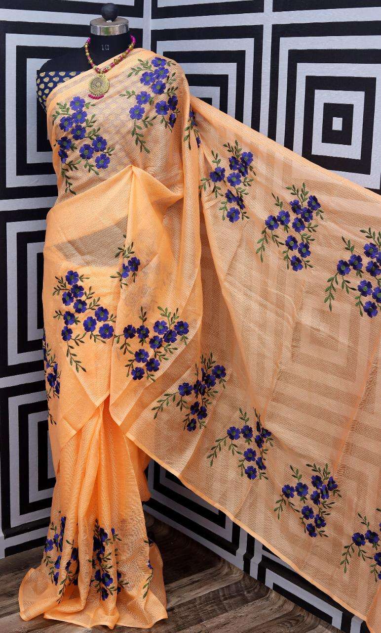 KOTA SILK VOL-5 BY VRANDA FASHION 501 TO 506 SERIES INDIAN TRADITIONAL WEAR COLLECTION BEAUTIFUL STYLISH FANCY COLORFUL PARTY WEAR & OCCASIONAL WEAR KOTA EMBROIDERED SAREES AT WHOLESALE PRICE