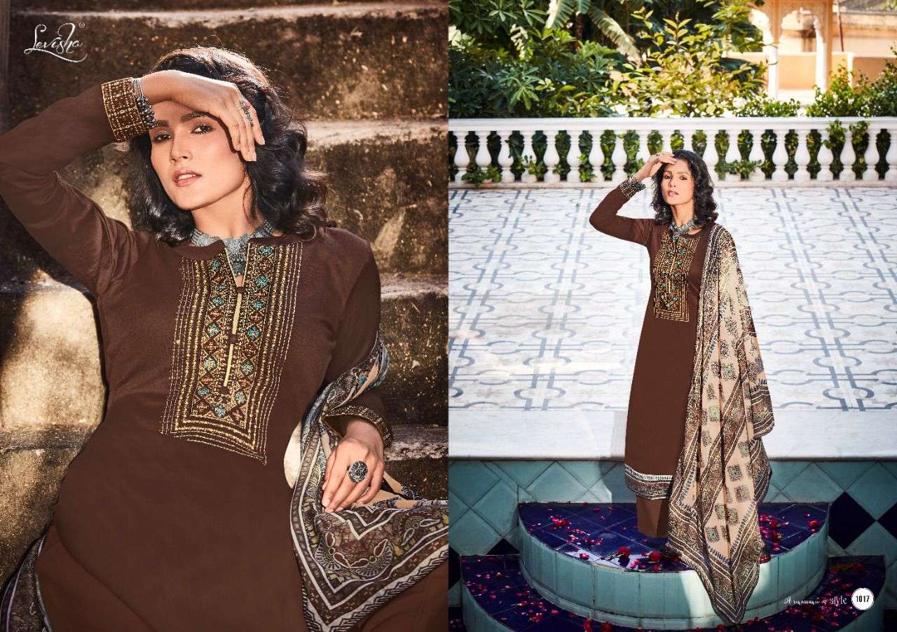 ZAYRA BY LEVISHA 1013 TO 1018 SERIES BEAUTIFUL SUITS COLORFUL STYLISH FANCY CASUAL WEAR & ETHNIC WEAR PURE JAM COTTON DRESSES AT WHOLESALE PRICE