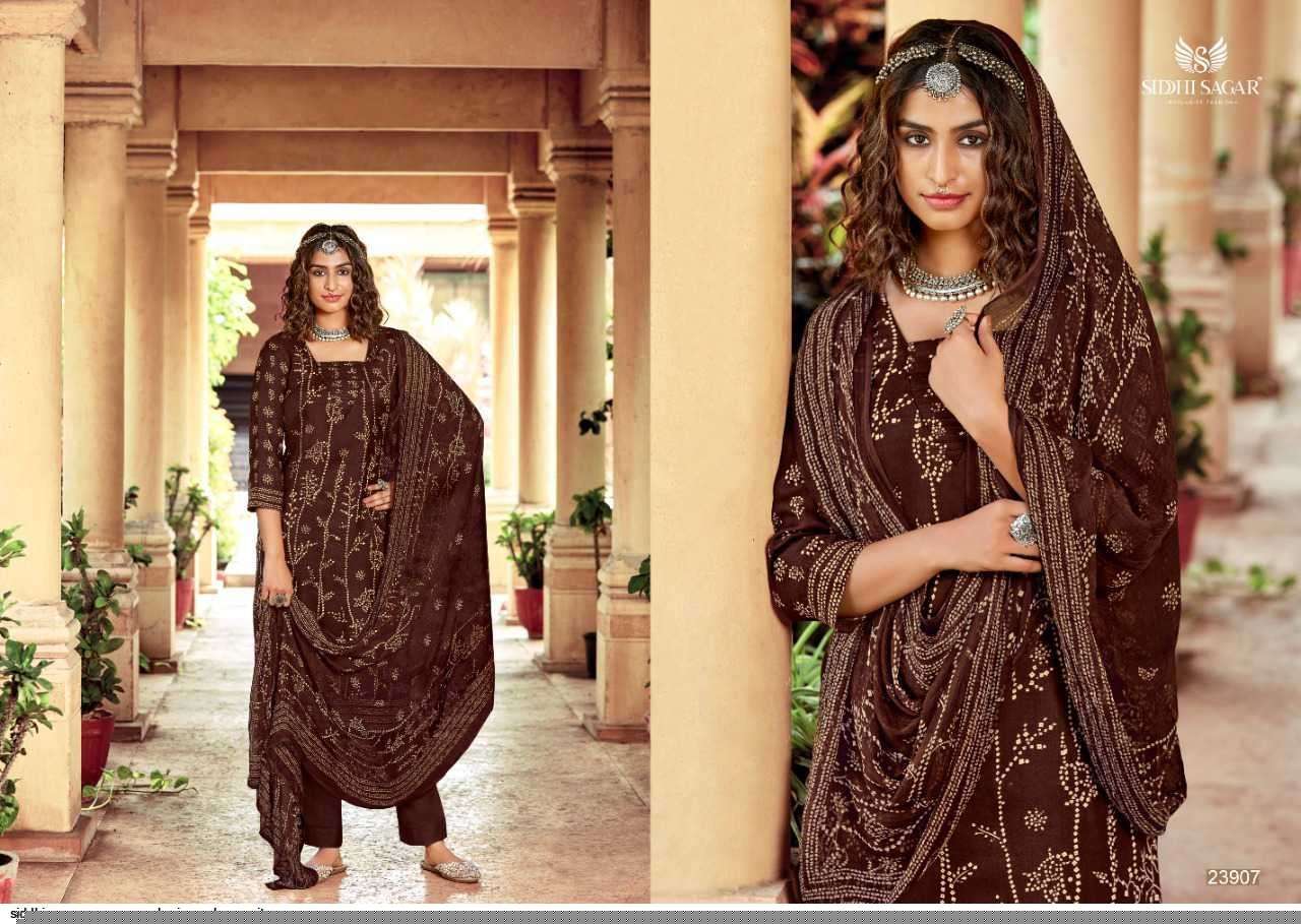 SANAYA BY SIDDHI SAGAR 23901 TO 23908 SERIES BEAUTIFUL SUITS COLORFUL STYLISH FANCY CASUAL WEAR & ETHNIC WEAR PURE PASHMINA DIGITAL PRINT DRESSES AT WHOLESALE PRICE