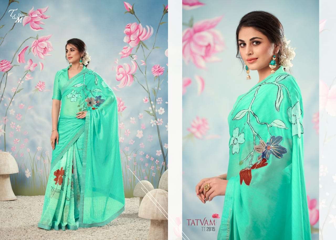 TATVAM VOL-28 BY T AND M DESIGNER STUDIO 2809 TO 2822 SERIES BEAUTIFUL SUITS COLORFUL STYLISH FANCY CASUAL WEAR & ETHNIC WEAR FANCY DRESSES AT WHOLESALE PRICE