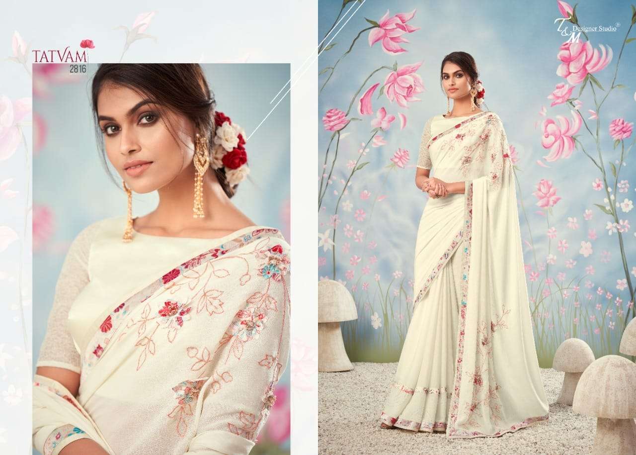 TATVAM VOL-28 BY T AND M DESIGNER STUDIO 2809 TO 2822 SERIES BEAUTIFUL SUITS COLORFUL STYLISH FANCY CASUAL WEAR & ETHNIC WEAR FANCY DRESSES AT WHOLESALE PRICE