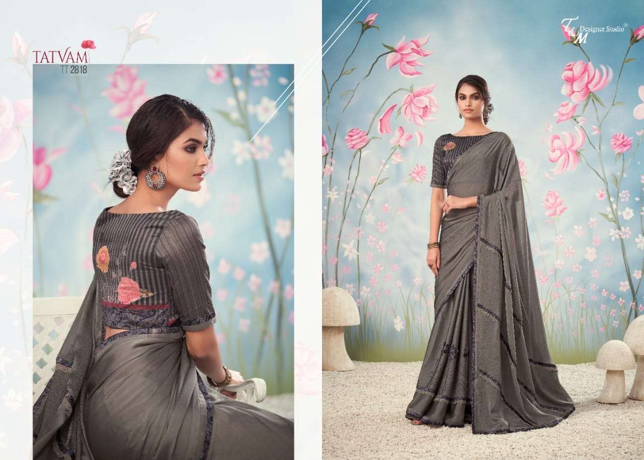 TATVAM VOL-28 BY T AND M DESIGNER STUDIO 2809 TO 2822 SERIES BEAUTIFUL SUITS COLORFUL STYLISH FANCY CASUAL WEAR & ETHNIC WEAR FANCY DRESSES AT WHOLESALE PRICE