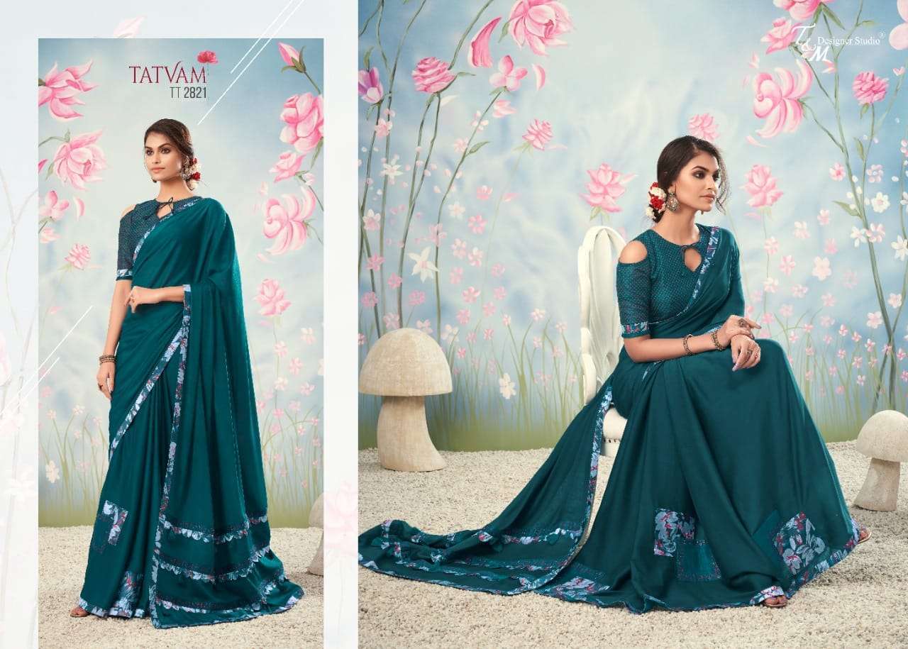 TATVAM VOL-28 BY T AND M DESIGNER STUDIO 2809 TO 2822 SERIES BEAUTIFUL SUITS COLORFUL STYLISH FANCY CASUAL WEAR & ETHNIC WEAR FANCY DRESSES AT WHOLESALE PRICE