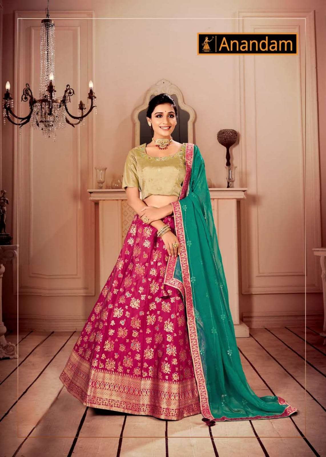 MASAKALI BY ANANDAM 2347 TO 2350 SERIES DESIGNER BEAUTIFUL NAVRATRI COLLECTION OCCASIONAL WEAR & PARTY WEAR FANCY LEHENGAS AT WHOLESALE PRICE