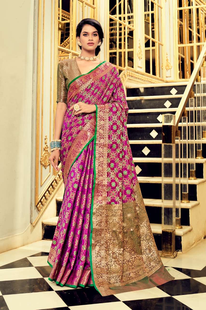 ANIKA BY RAJYOG 6601 TO 6606 SERIES INDIAN TRADITIONAL WEAR COLLECTION BEAUTIFUL STYLISH FANCY COLORFUL PARTY WEAR & OCCASIONAL WEAR SOFT SILK SAREES AT WHOLESALE PRICE