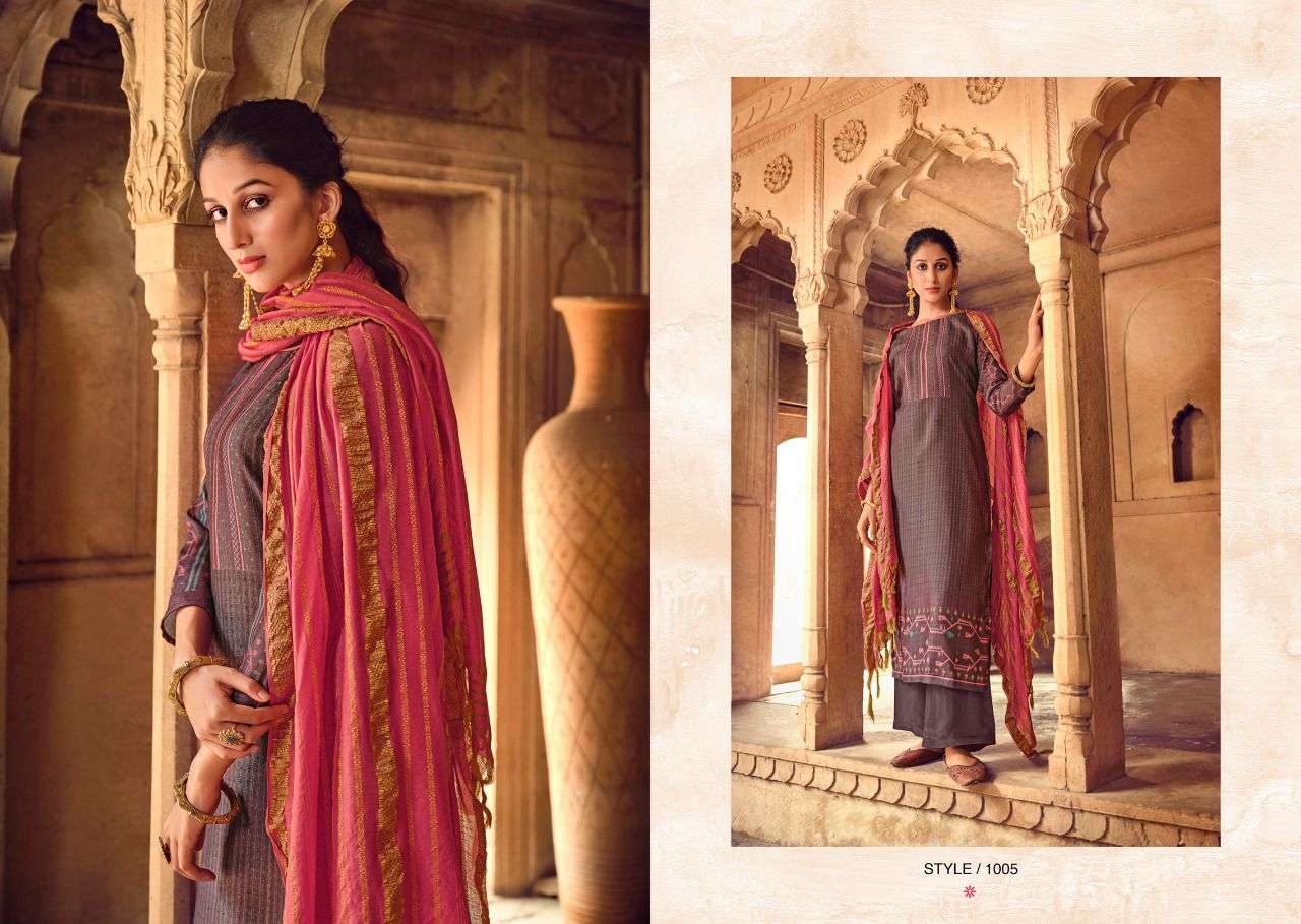 AARFA BY VIONA SUITS 1001 TO 1008 SERIES BEAUTIFUL SUITS COLORFUL STYLISH FANCY CASUAL WEAR & ETHNIC WEAR PURE PASHMINA DIGITAL PRINT DRESSES AT WHOLESALE PRICE
