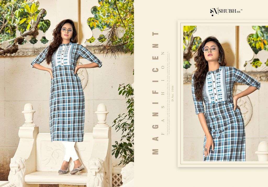 KULFI BY SHUBH NX 1001 TO 1007 SERIES DESIGNER STYLISH FANCY COLORFUL BEAUTIFUL PARTY WEAR & ETHNIC WEAR COLLECTION VISCOSE HANDLOOM KURTIS AT WHOLESALE PRICE