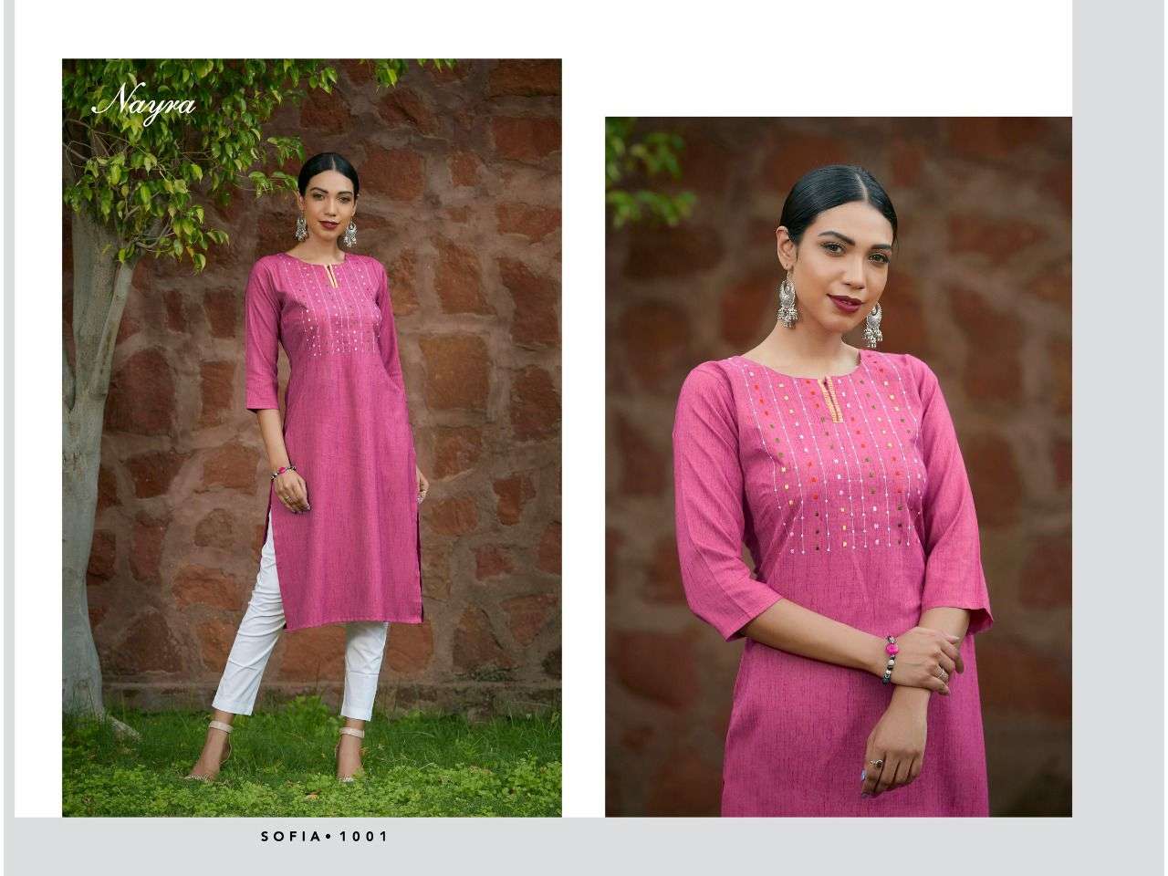 SOFIA BY NAYRA 1001 TO 1005 SERIES DESIGNER STYLISH FANCY COLORFUL BEAUTIFUL PARTY WEAR & ETHNIC WEAR COLLECTION FANCY KURTIS AT WHOLESALE PRICE