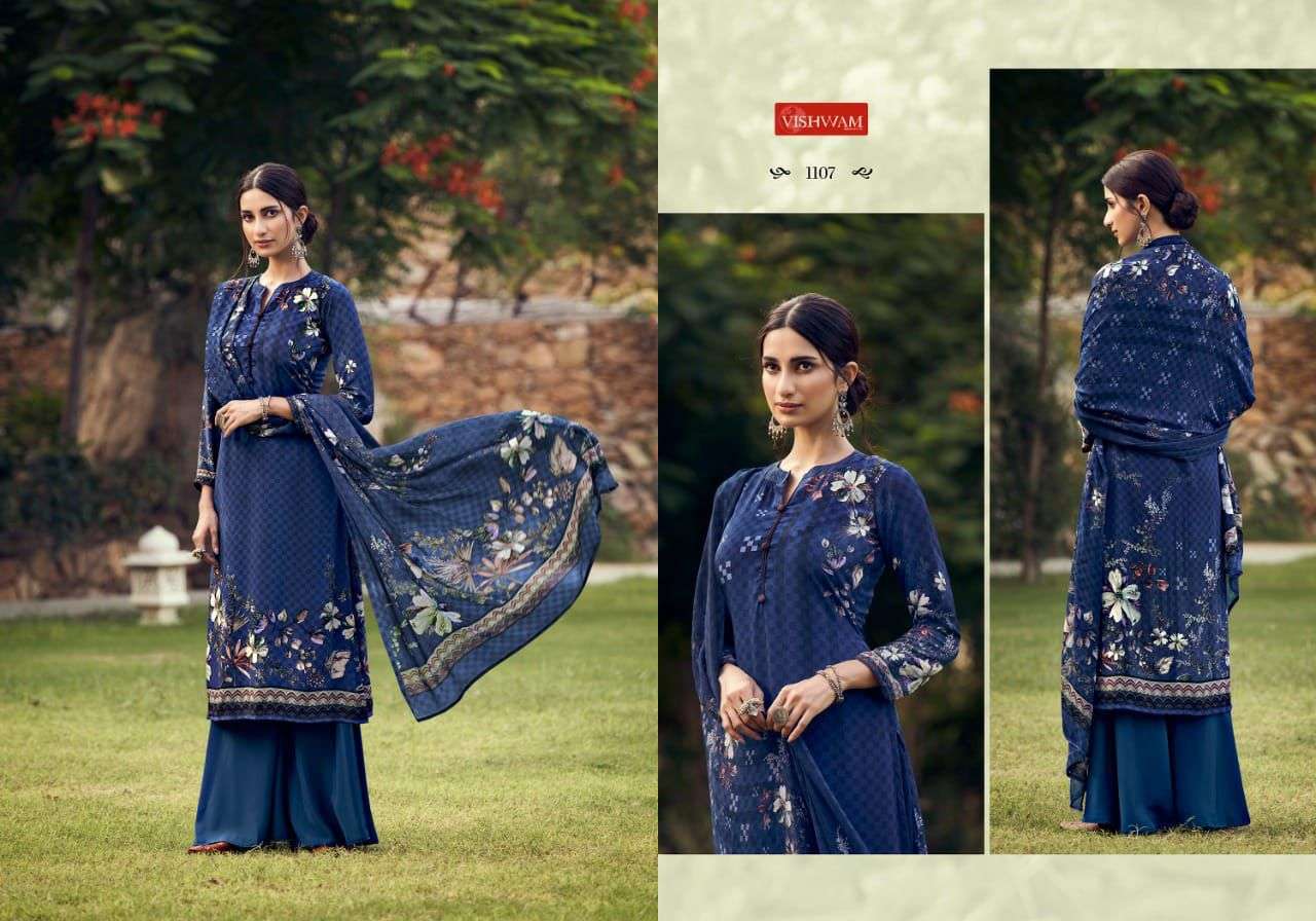 CAFE LATTE VOL-11 BY VISHWAM FABRICS 1101 TO 1111 SERIES INDIAN TRADITIONAL WEAR COLLECTION BEAUTIFUL STYLISH FANCY COLORFUL PARTY WEAR & OCCASIONAL WEAR HEAVY CREPE PRINT DRESSES AT WHOLESALE PRICE
