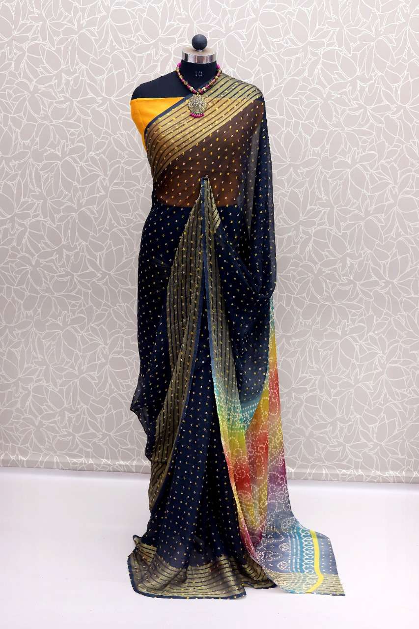 CHUNARIYA BY VRANDA FASHION 01 TO 06 SERIES INDIAN TRADITIONAL WEAR COLLECTION BEAUTIFUL STYLISH FANCY COLORFUL PARTY WEAR & OCCASIONAL WEAR SOFT CHIFFON SAREES AT WHOLESALE PRICE