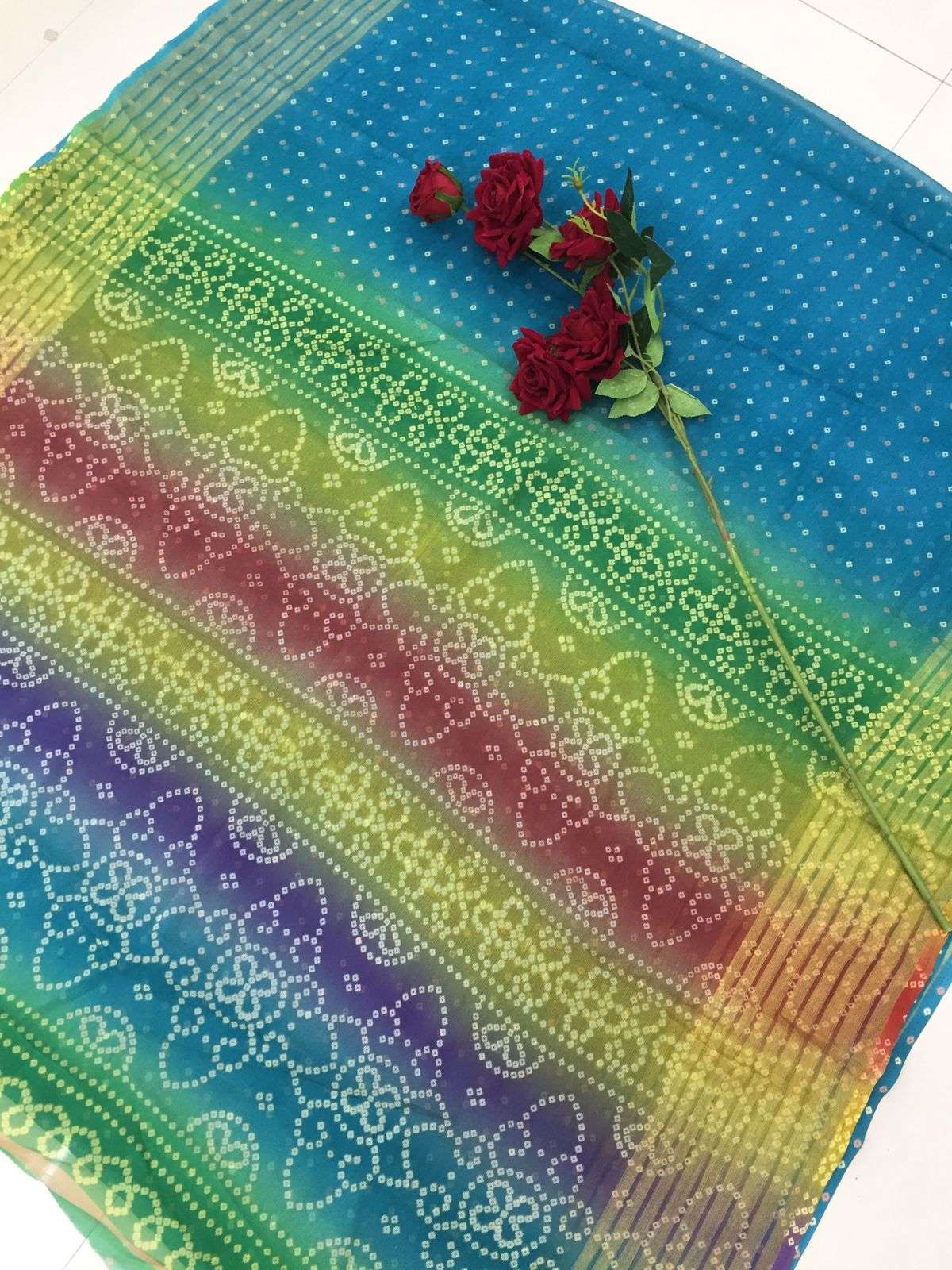 ROSE BY VRANDA FASHION 01 TO 06 SERIES INDIAN TRADITIONAL WEAR COLLECTION BEAUTIFUL STYLISH FANCY COLORFUL PARTY WEAR & OCCASIONAL WEAR SOFT CHIFFON SAREES AT WHOLESALE PRICE