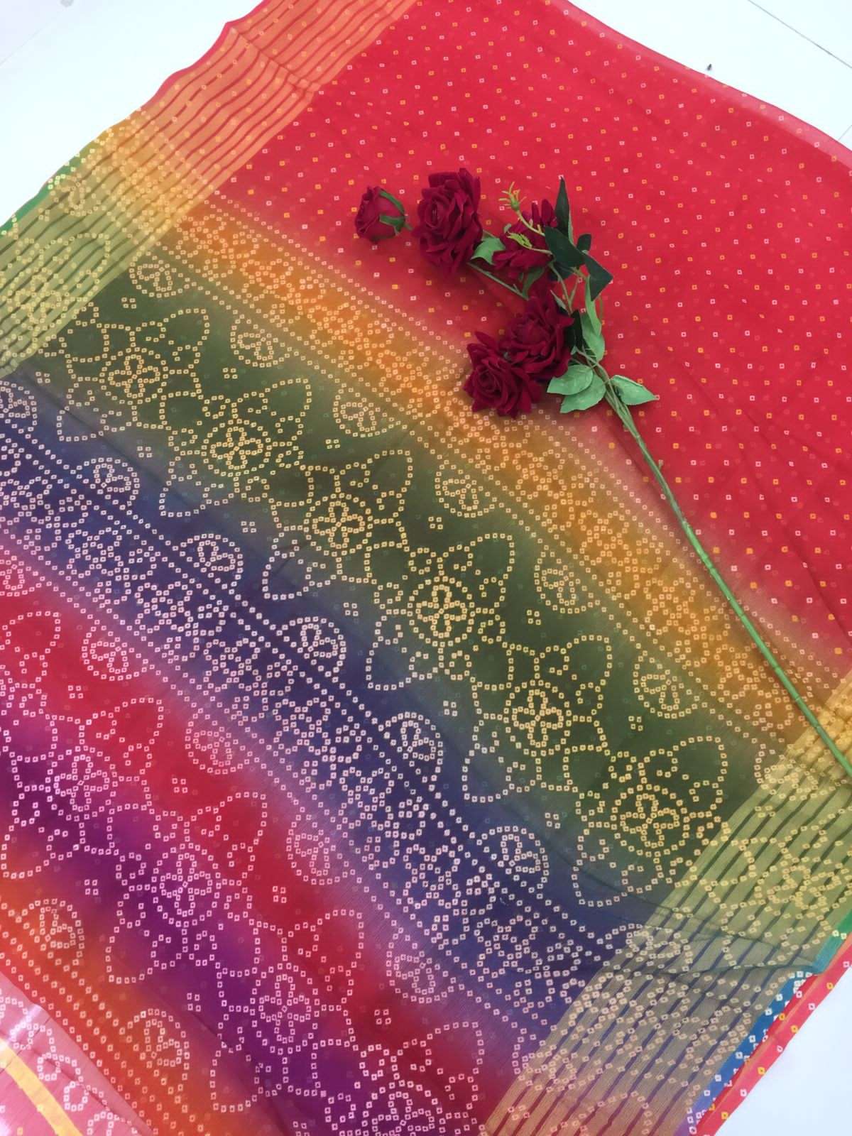 ROSE BY VRANDA FASHION 01 TO 06 SERIES INDIAN TRADITIONAL WEAR COLLECTION BEAUTIFUL STYLISH FANCY COLORFUL PARTY WEAR & OCCASIONAL WEAR SOFT CHIFFON SAREES AT WHOLESALE PRICE