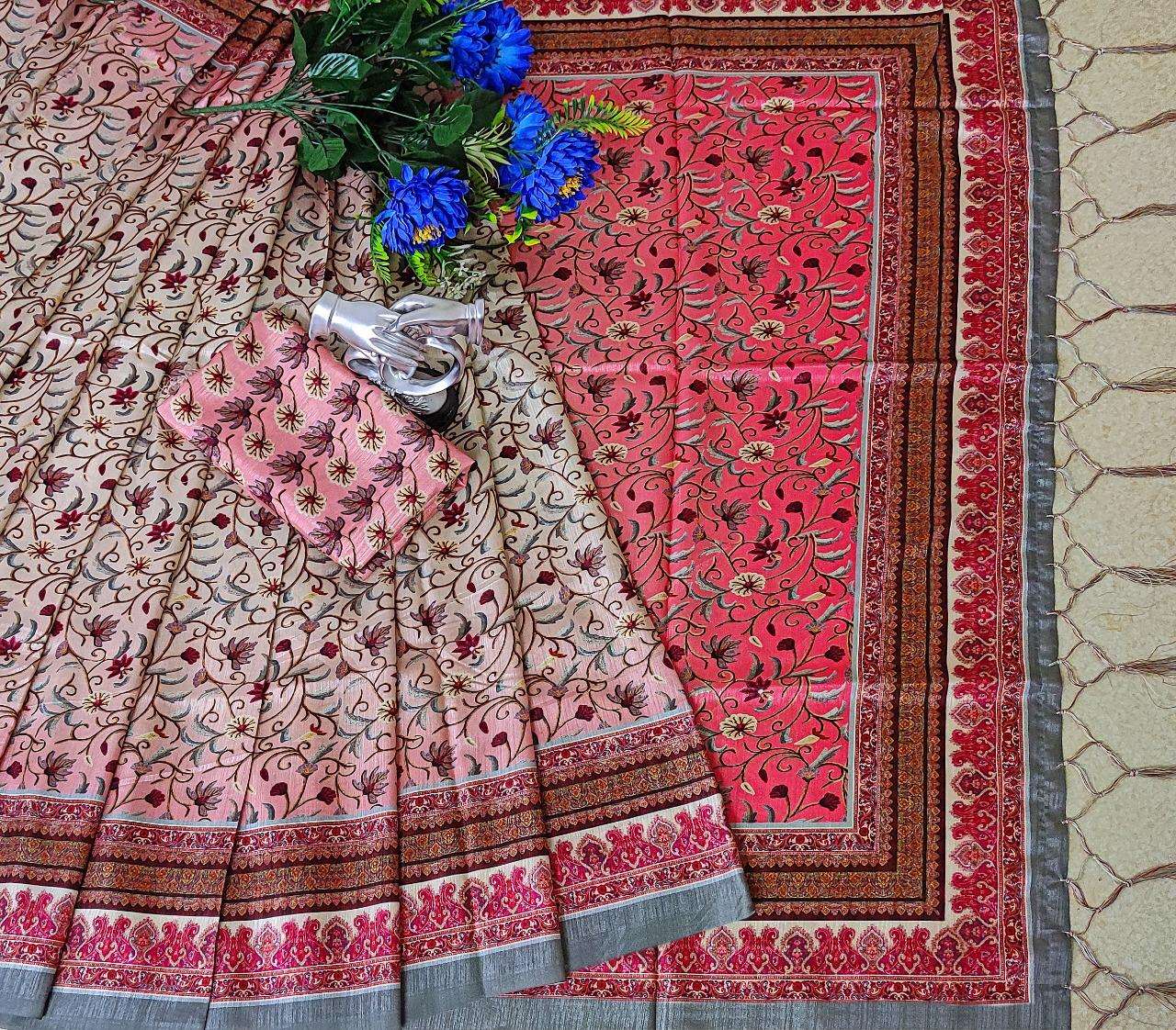 CHARVI BY VRANDA FASHION 01 TO 09 SERIES INDIAN TRADITIONAL WEAR COLLECTION BEAUTIFUL STYLISH FANCY COLORFUL PARTY WEAR & OCCASIONAL WEAR CHARVI SILK SAREES AT WHOLESALE PRICE