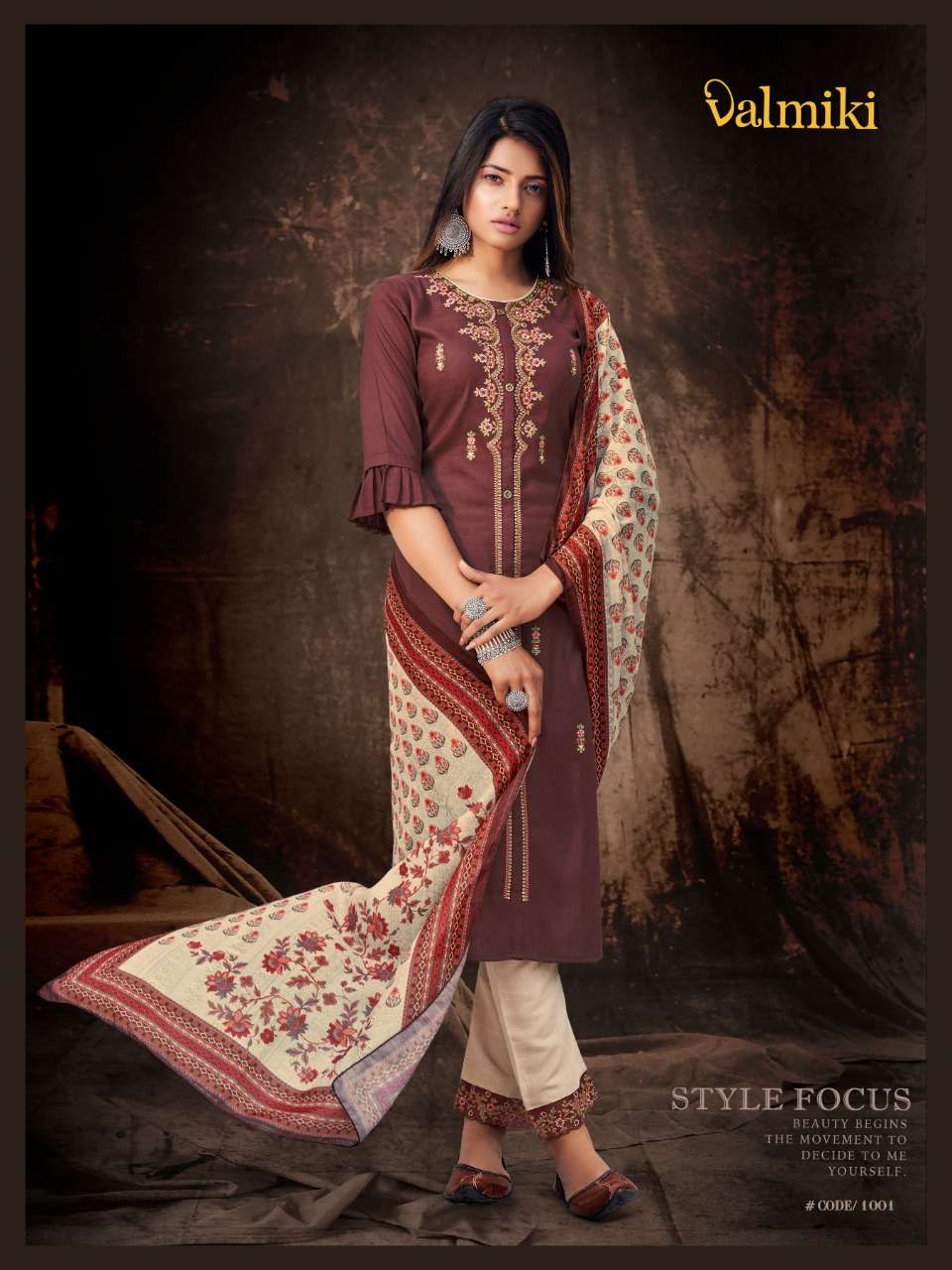 VALMIKI BY Z BLACK 1001 TO 1006 SERIES BEAUTIFUL SUITS COLORFUL STYLISH FANCY CASUAL WEAR & ETHNIC WEAR RAYON EMBROIDERED DRESSES AT WHOLESALE PRICE