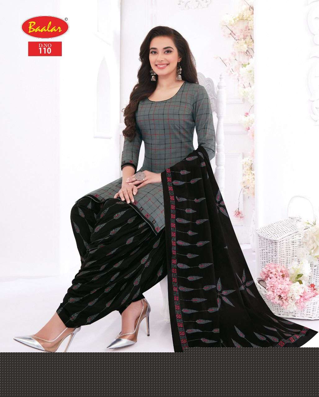 ZAARA VOL-10 BY BAALAR 108 TO 137 SERIES BEAUTIFUL STYLISH SUITS FANCY COLORFUL CASUAL WEAR & ETHNIC WEAR & READY TO WEAR PURE COTTON PRINTED DRESSES AT WHOLESALE PRICE