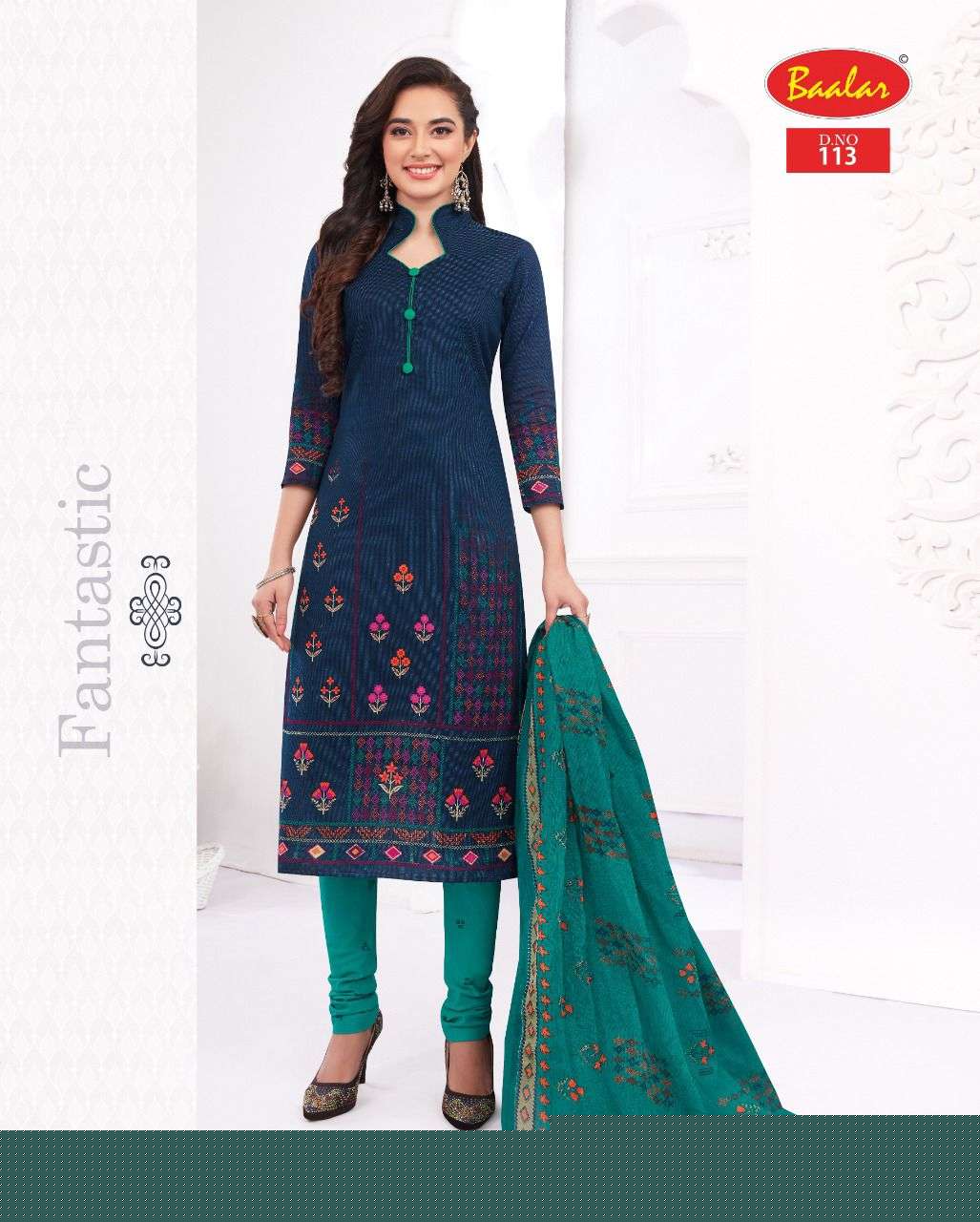 ZAARA VOL-10 BY BAALAR 108 TO 137 SERIES BEAUTIFUL STYLISH SUITS FANCY COLORFUL CASUAL WEAR & ETHNIC WEAR & READY TO WEAR PURE COTTON PRINTED DRESSES AT WHOLESALE PRICE