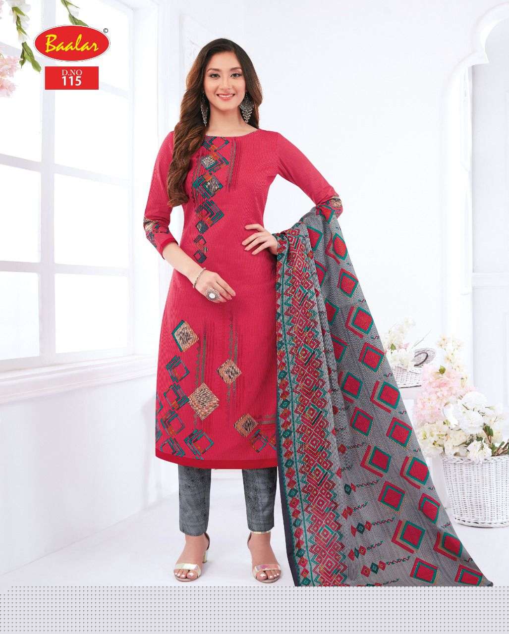 ZAARA VOL-10 BY BAALAR 108 TO 137 SERIES BEAUTIFUL STYLISH SUITS FANCY COLORFUL CASUAL WEAR & ETHNIC WEAR & READY TO WEAR PURE COTTON PRINTED DRESSES AT WHOLESALE PRICE
