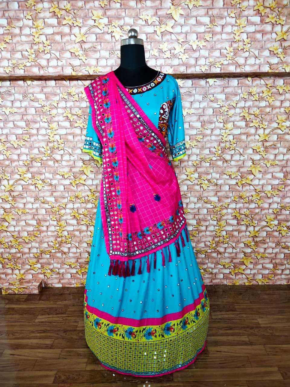 NAVRATRI SPECIAL LEHENGA CHOLI BY FASHID WHOLESALE DESIGNER BEAUTIFUL WEDDING COLLECTION OCCASIONAL WEAR & PARTY WEAR SOFT SILK LEHENGAS AT WHOLESALE PRICE