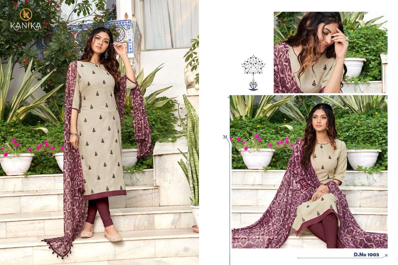 ZOMBIE BY KANIKA 1001 TO 1004 SERIES DESIGNER STYLISH FANCY COLORFUL BEAUTIFUL PARTY WEAR & ETHNIC WEAR COLLECTION VISCOSE NYLON EMBROIDERY KURTIS AT WHOLESALE PRICE