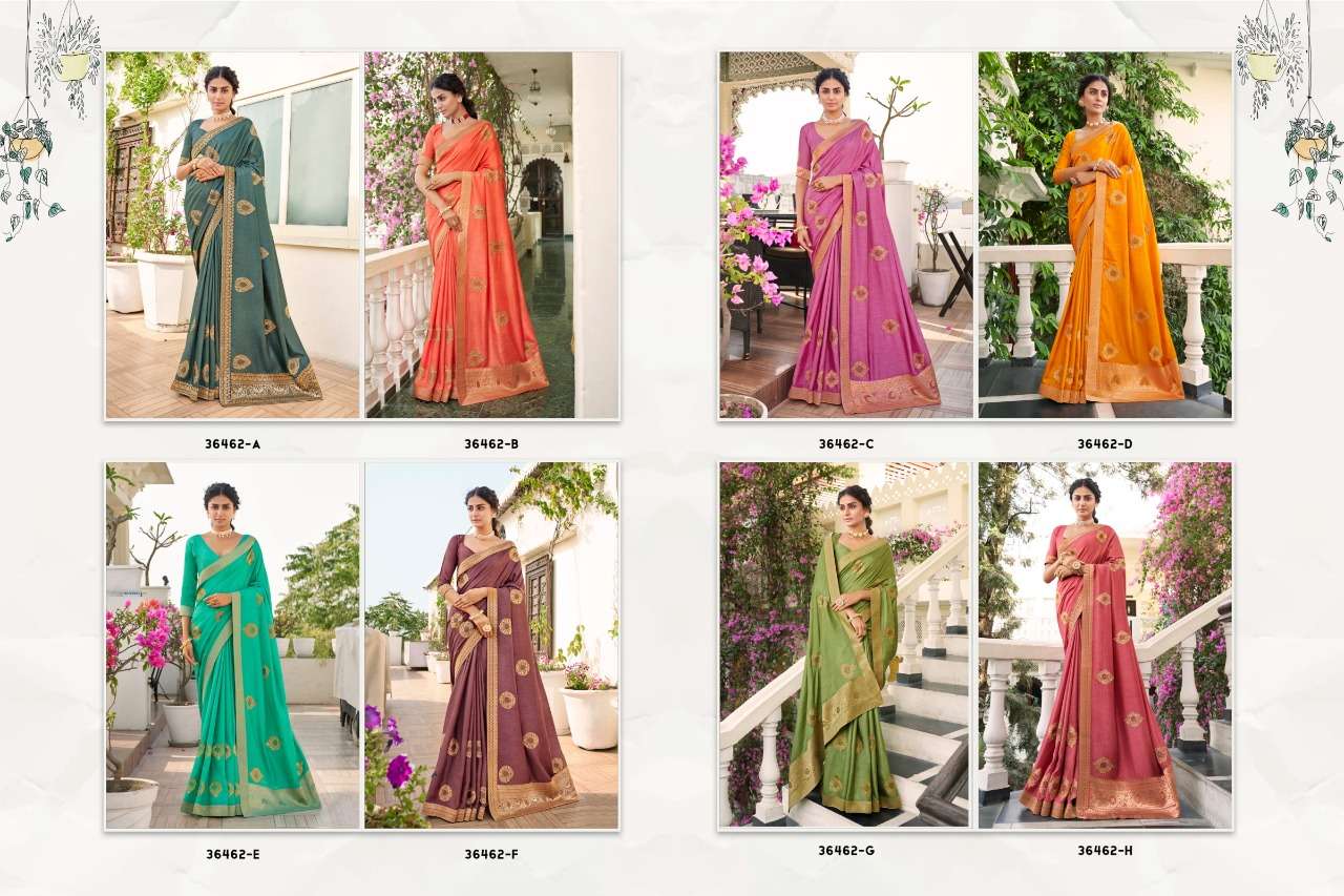 AMALTAS BY ANUSHREE 36462-A TO 36462-H SERIES INDIAN TRADITIONAL WEAR COLLECTION BEAUTIFUL STYLISH FANCY COLORFUL PARTY WEAR & OCCASIONAL WEAR FANCY SAREES AT WHOLESALE PRICE