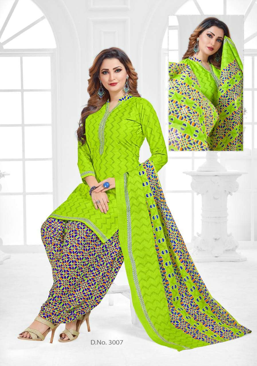 3STAR VOL-20 BY SHREENATH CREATION 3001 TO 3012 SERIES BEAUTIFUL STYLISH SHARARA SUITS FANCY COLORFUL CASUAL WEAR & ETHNIC WEAR & READY TO WEAR COTTON PRINTED DRESSES AT WHOLESALE PRICE