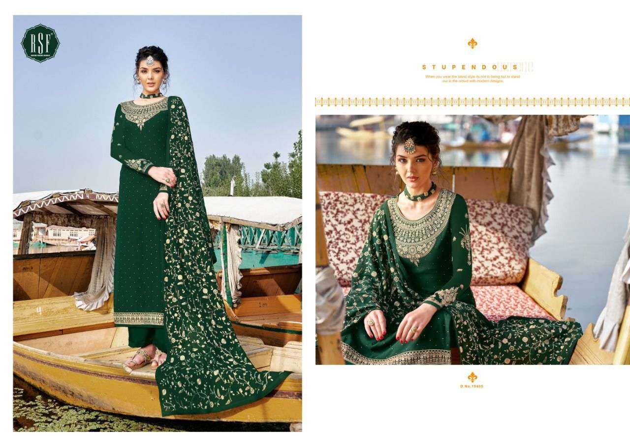 ZARIYA BY RIDDHI SIDDHI FASHION 19401 TO 19406 SERIES BEAUTIFUL SUITS COLORFUL STYLISH FANCY CASUAL WEAR & ETHNIC WEAR FAUX GEORGETTE DRESSES AT WHOLESALE PRICE