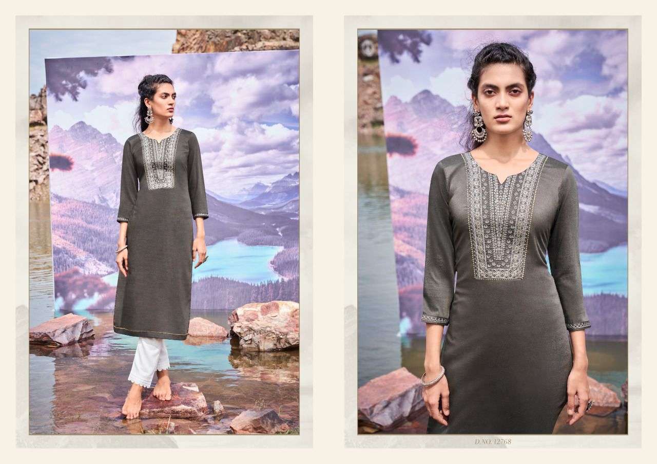 KITES VOL-3 BY KIVI 12763 TO 12770 SERIES DESIGNER STYLISH FANCY COLORFUL BEAUTIFUL PARTY WEAR & ETHNIC WEAR COLLECTION SILK EMBROIDERY KURTIS AT WHOLESALE PRICE
