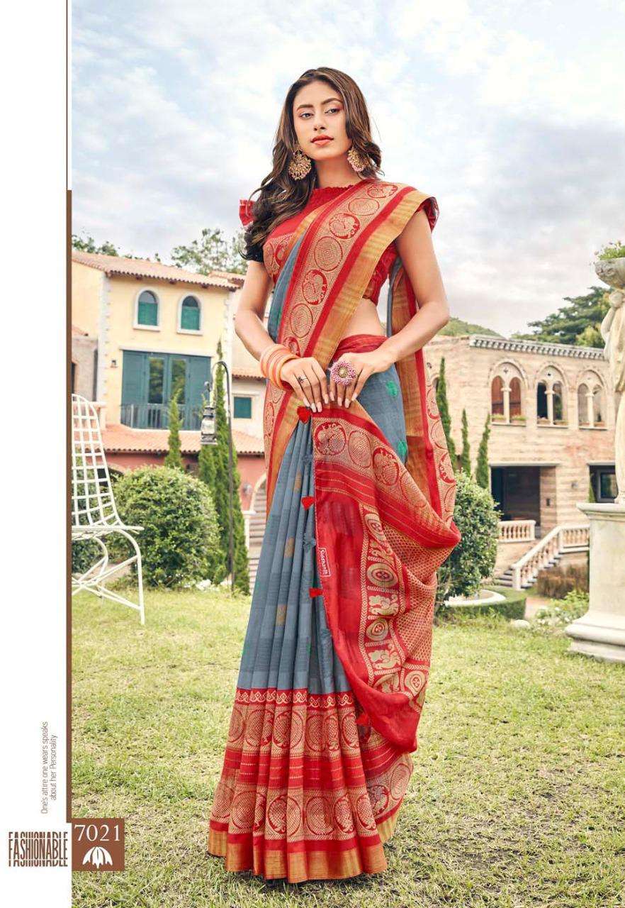 WEAVES BANARASI SILK VOL-2 BY SIDDHANT WEAVES 7013 TO 7024 SERIES INDIAN TRADITIONAL WEAR COLLECTION BEAUTIFUL STYLISH FANCY COLORFUL PARTY WEAR & OCCASIONAL WEAR BANARASI SILK SAREES AT WHOLESALE PRICE