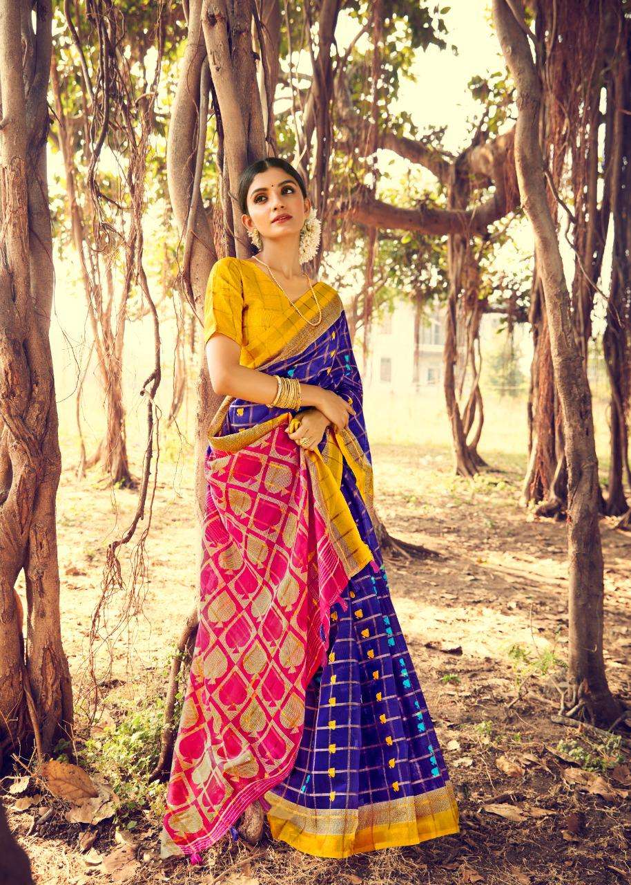 WEAVES PRAYAGRAJ VOL-2 BY SIDDHANT WEAVES 34013 TO 34024 SERIES INDIAN TRADITIONAL WEAR COLLECTION BEAUTIFUL STYLISH FANCY COLORFUL PARTY WEAR & OCCASIONAL WEAR PURE LINEN SAREES AT WHOLESALE PRICE