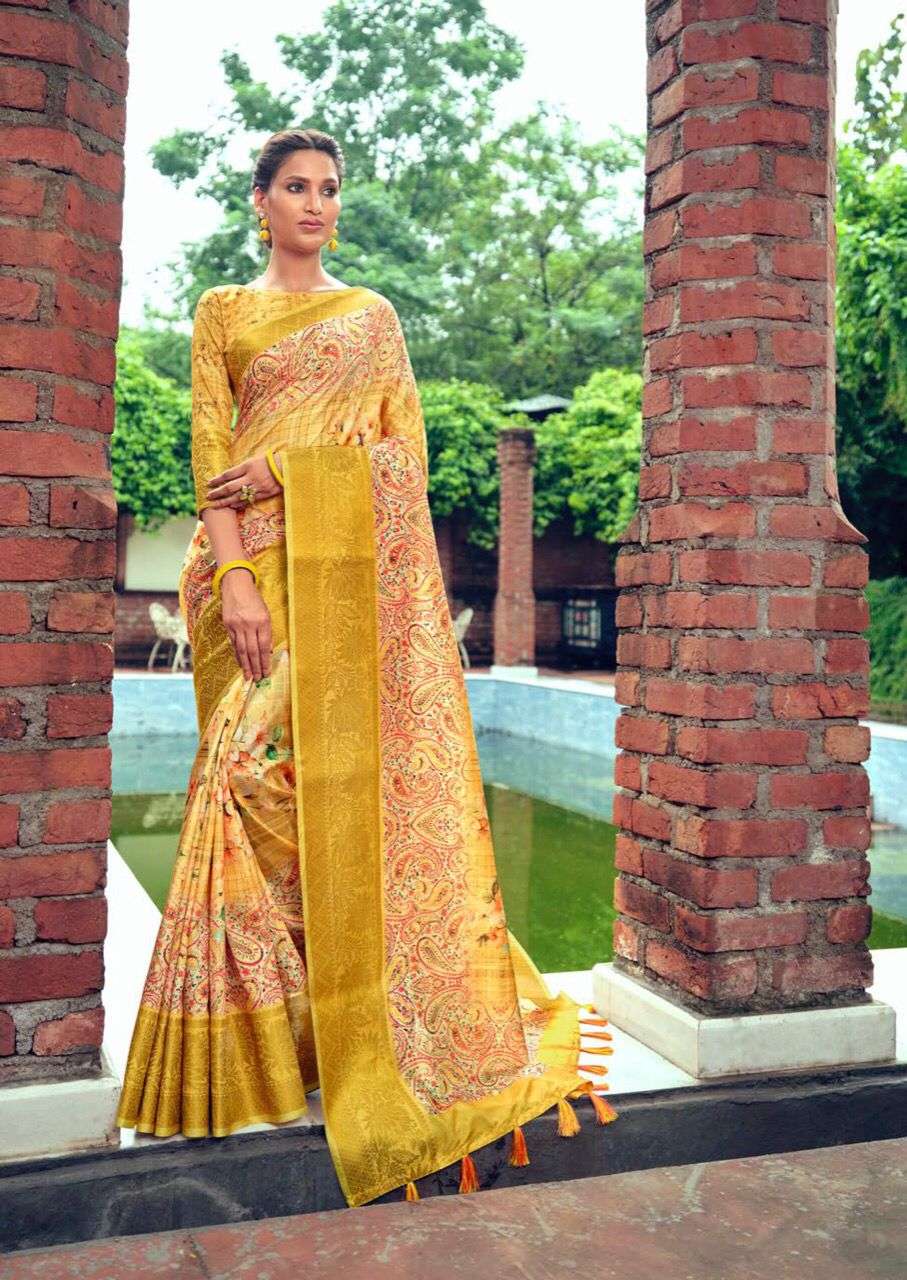 WAGAN SILK BY SHVETAMBAR CREATION 01 TO 12 SERIES INDIAN TRADITIONAL WEAR COLLECTION BEAUTIFUL STYLISH FANCY COLORFUL PARTY WEAR & OCCASIONAL WEAR PURE SILK SAREES AT WHOLESALE PRICE