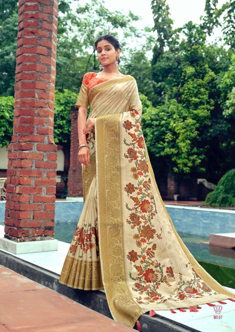 WAGAN SILK BY SHVETAMBAR CREATION 01 TO 12 SERIES INDIAN TRADITIONAL WEAR COLLECTION BEAUTIFUL STYLISH FANCY COLORFUL PARTY WEAR & OCCASIONAL WEAR PURE SILK SAREES AT WHOLESALE PRICE