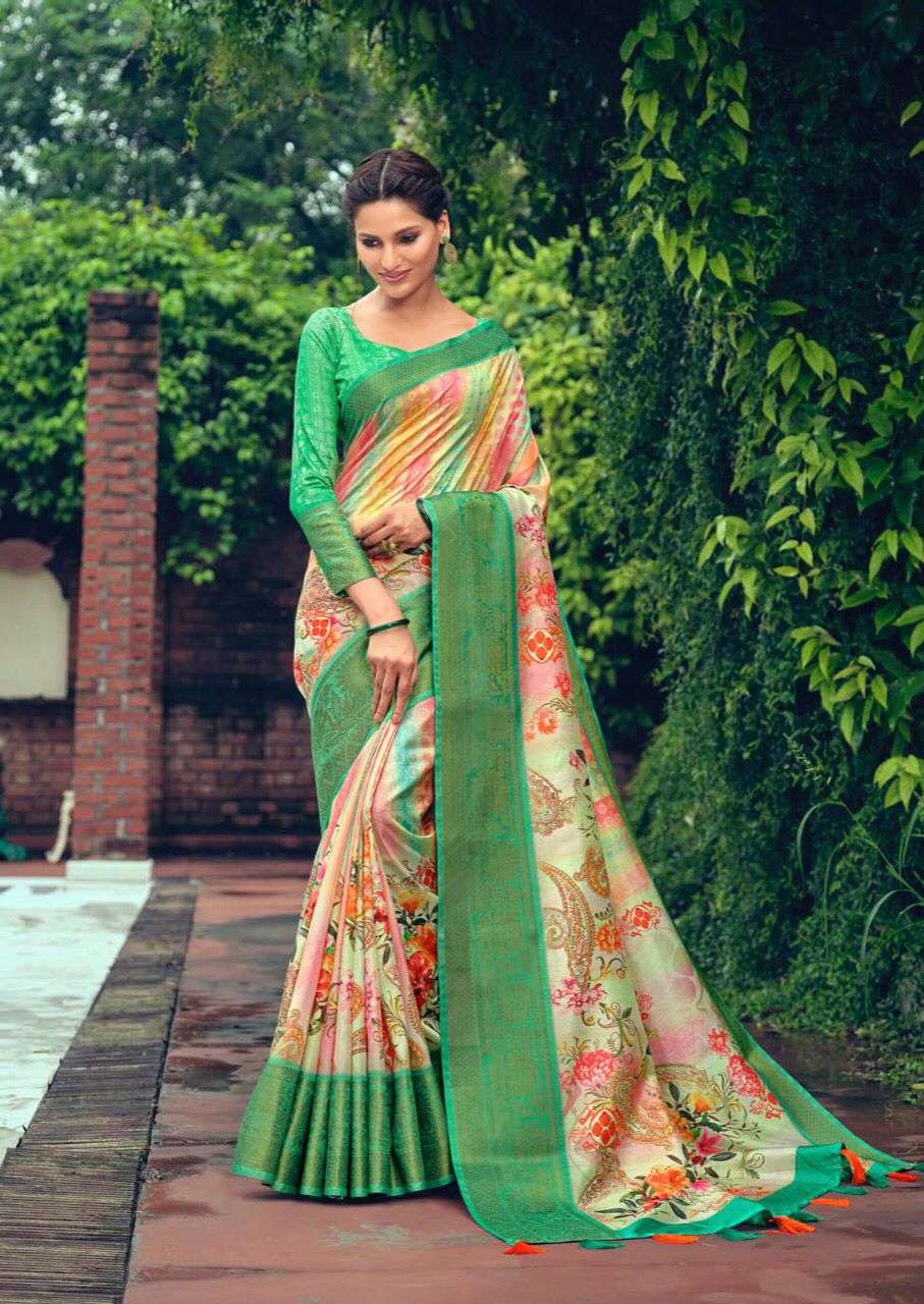 WAGAN SILK BY SHVETAMBAR CREATION 01 TO 12 SERIES INDIAN TRADITIONAL WEAR COLLECTION BEAUTIFUL STYLISH FANCY COLORFUL PARTY WEAR & OCCASIONAL WEAR PURE SILK SAREES AT WHOLESALE PRICE