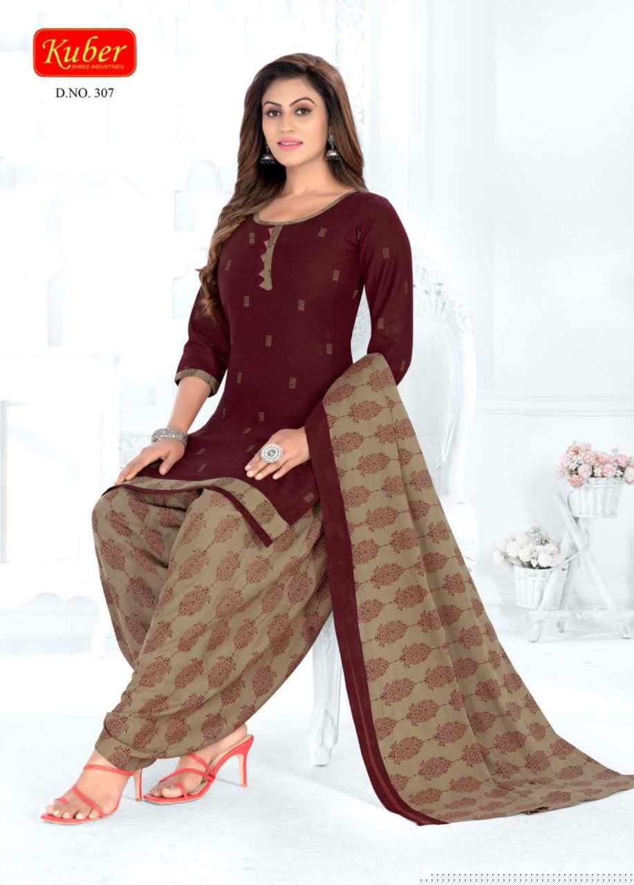 CLASSIC PATIYALA VOL-2 BY KUBER 306 TO 317 SERIES BEAUTIFUL SUITS COLORFUL STYLISH FANCY CASUAL WEAR & ETHNIC WEAR PURE COTTON PRINT DRESSES AT WHOLESALE PRICE