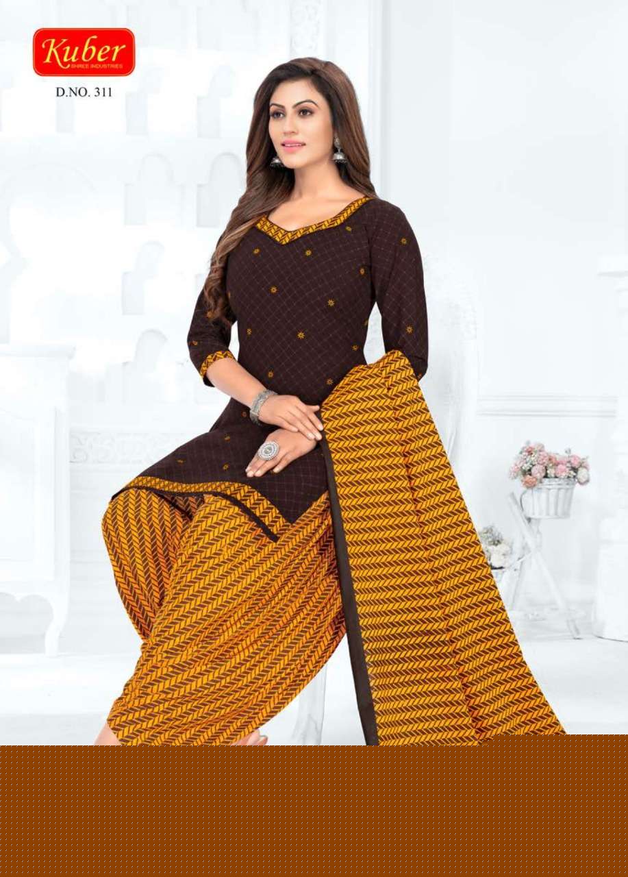 CLASSIC PATIYALA VOL-2 BY KUBER 306 TO 317 SERIES BEAUTIFUL SUITS COLORFUL STYLISH FANCY CASUAL WEAR & ETHNIC WEAR PURE COTTON PRINT DRESSES AT WHOLESALE PRICE