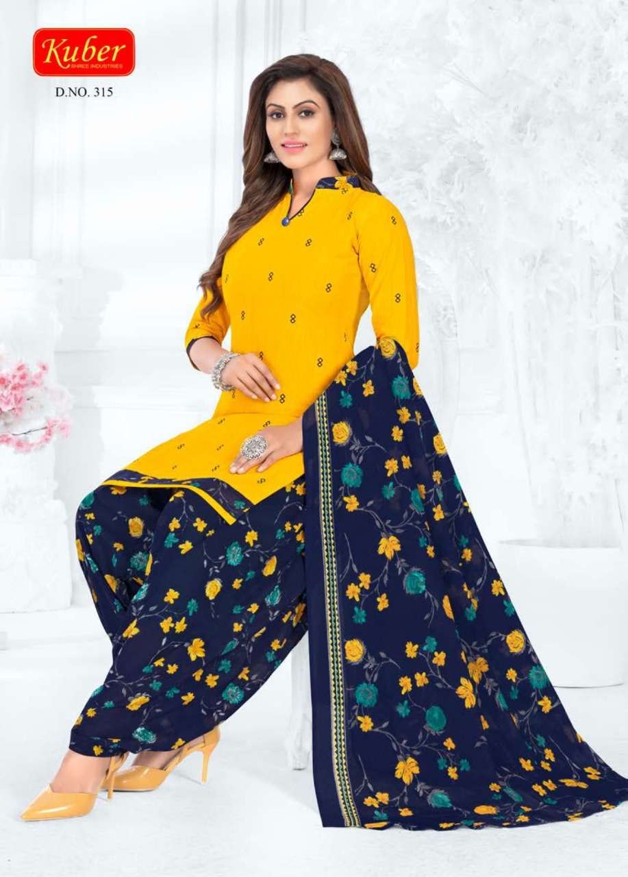 CLASSIC PATIYALA VOL-2 BY KUBER 306 TO 317 SERIES BEAUTIFUL SUITS COLORFUL STYLISH FANCY CASUAL WEAR & ETHNIC WEAR PURE COTTON PRINT DRESSES AT WHOLESALE PRICE