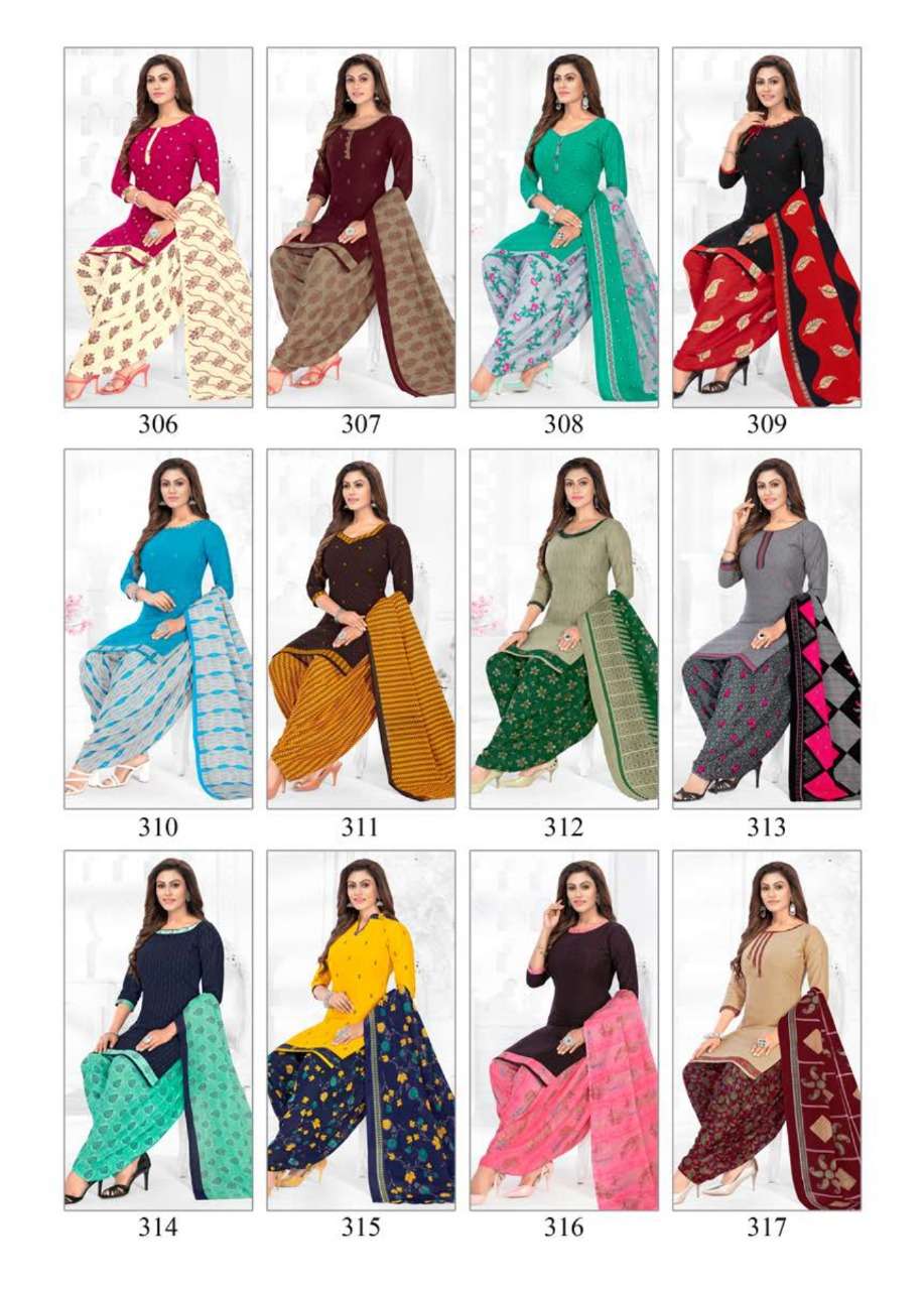 CLASSIC PATIYALA VOL-2 BY KUBER 306 TO 317 SERIES BEAUTIFUL SUITS COLORFUL STYLISH FANCY CASUAL WEAR & ETHNIC WEAR PURE COTTON PRINT DRESSES AT WHOLESALE PRICE