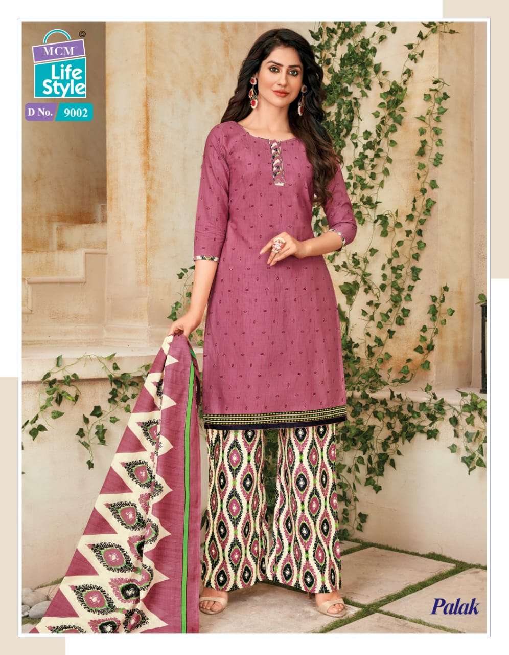 PALAK BY MCM LIFESTYLE 9000 TO 9031 SERIES BEAUTIFUL SUITS COLORFUL STYLISH FANCY CASUAL WEAR & ETHNIC WEAR FANCY DRESSES AT WHOLESALE PRICE