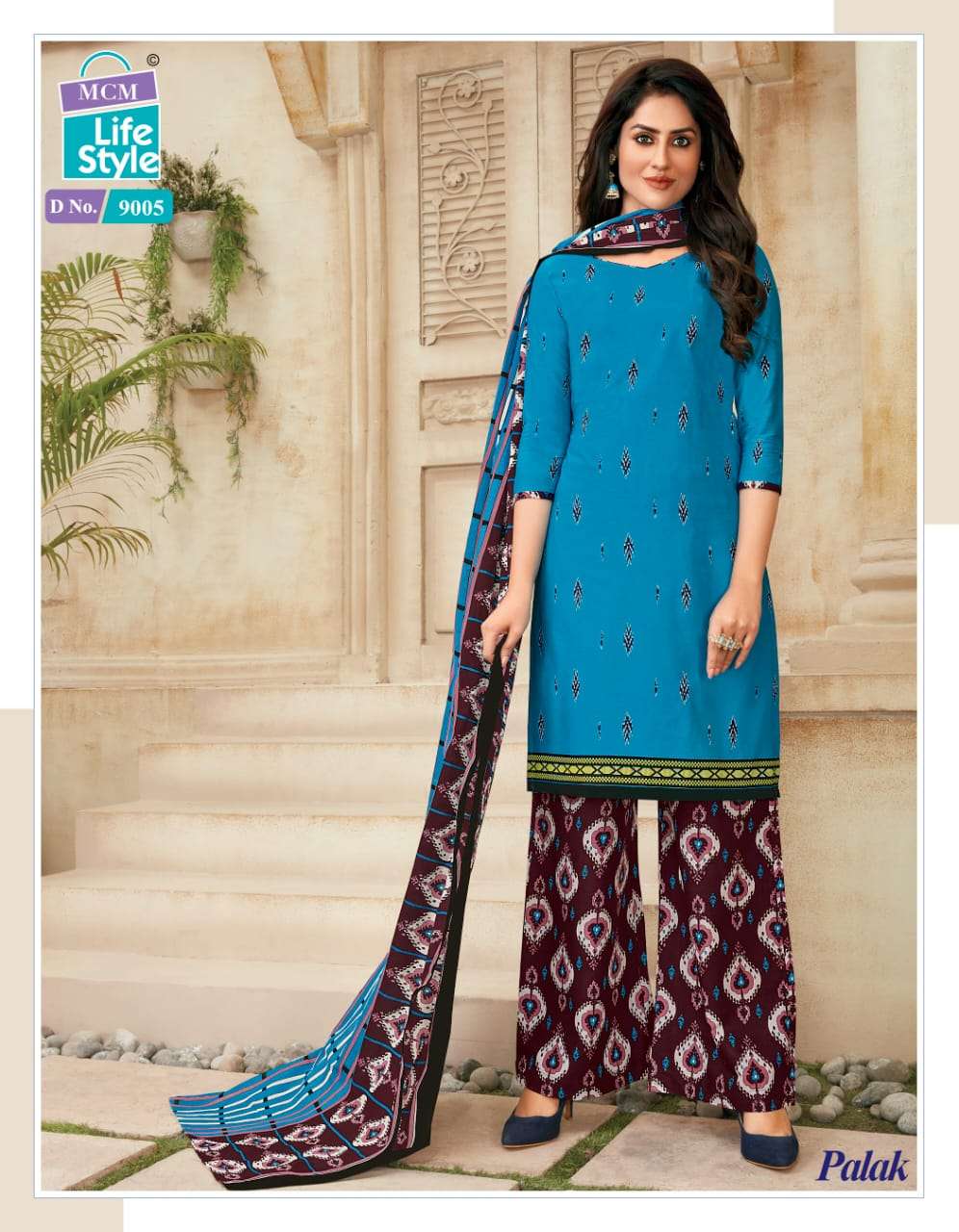 PALAK BY MCM LIFESTYLE 9000 TO 9031 SERIES BEAUTIFUL SUITS COLORFUL STYLISH FANCY CASUAL WEAR & ETHNIC WEAR FANCY DRESSES AT WHOLESALE PRICE