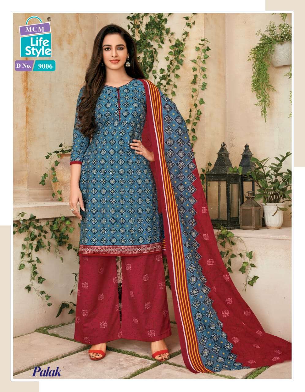 PALAK BY MCM LIFESTYLE 9000 TO 9031 SERIES BEAUTIFUL SUITS COLORFUL STYLISH FANCY CASUAL WEAR & ETHNIC WEAR FANCY DRESSES AT WHOLESALE PRICE