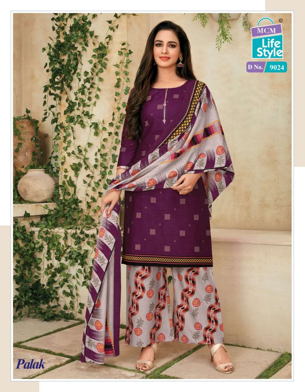 PALAK BY MCM LIFESTYLE 9000 TO 9031 SERIES BEAUTIFUL SUITS COLORFUL STYLISH FANCY CASUAL WEAR & ETHNIC WEAR FANCY DRESSES AT WHOLESALE PRICE