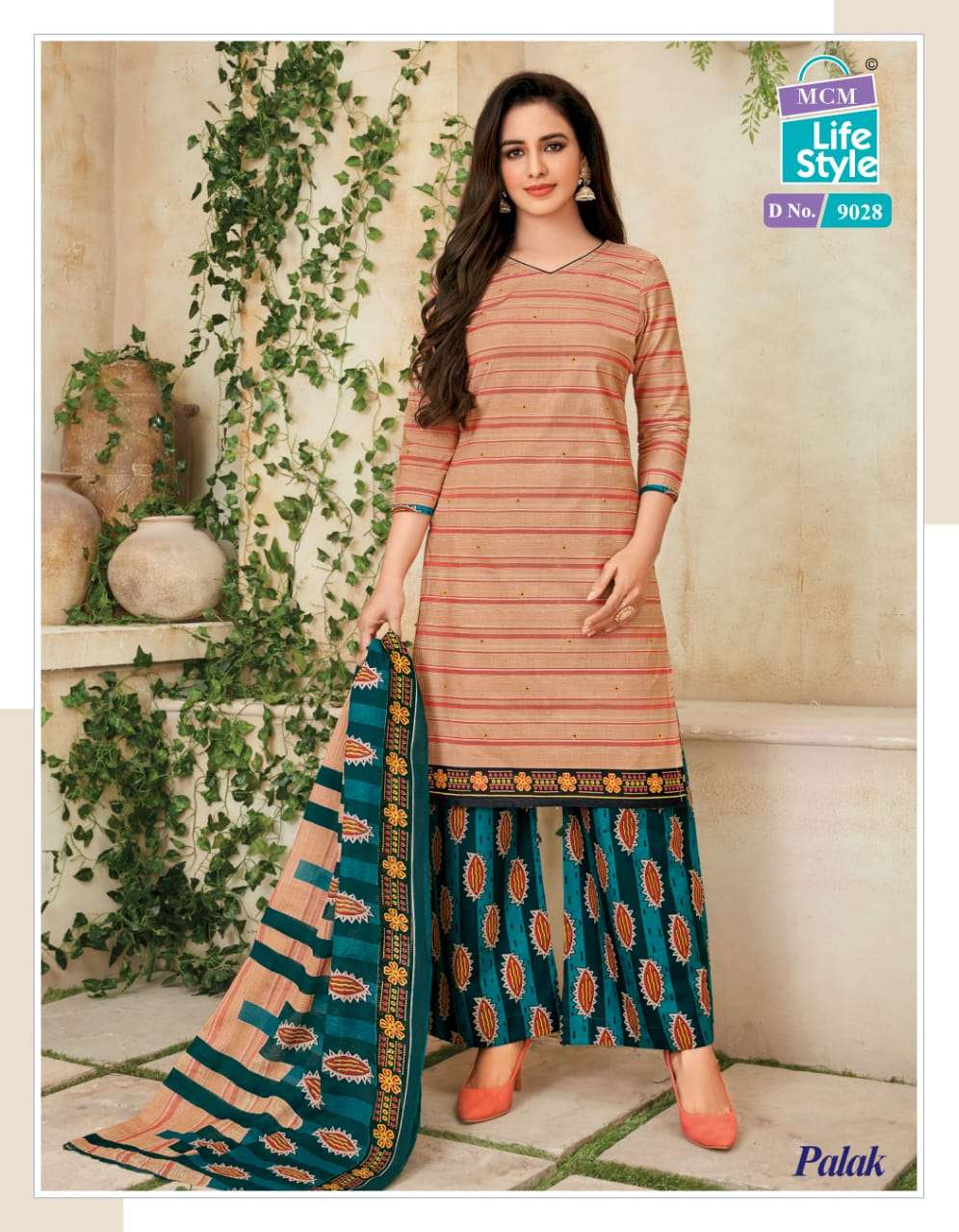 PALAK BY MCM LIFESTYLE 9000 TO 9031 SERIES BEAUTIFUL SUITS COLORFUL STYLISH FANCY CASUAL WEAR & ETHNIC WEAR FANCY DRESSES AT WHOLESALE PRICE