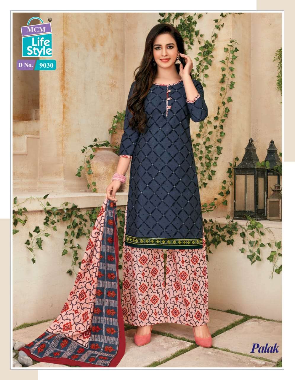 PALAK BY MCM LIFESTYLE 9000 TO 9031 SERIES BEAUTIFUL SUITS COLORFUL STYLISH FANCY CASUAL WEAR & ETHNIC WEAR FANCY DRESSES AT WHOLESALE PRICE