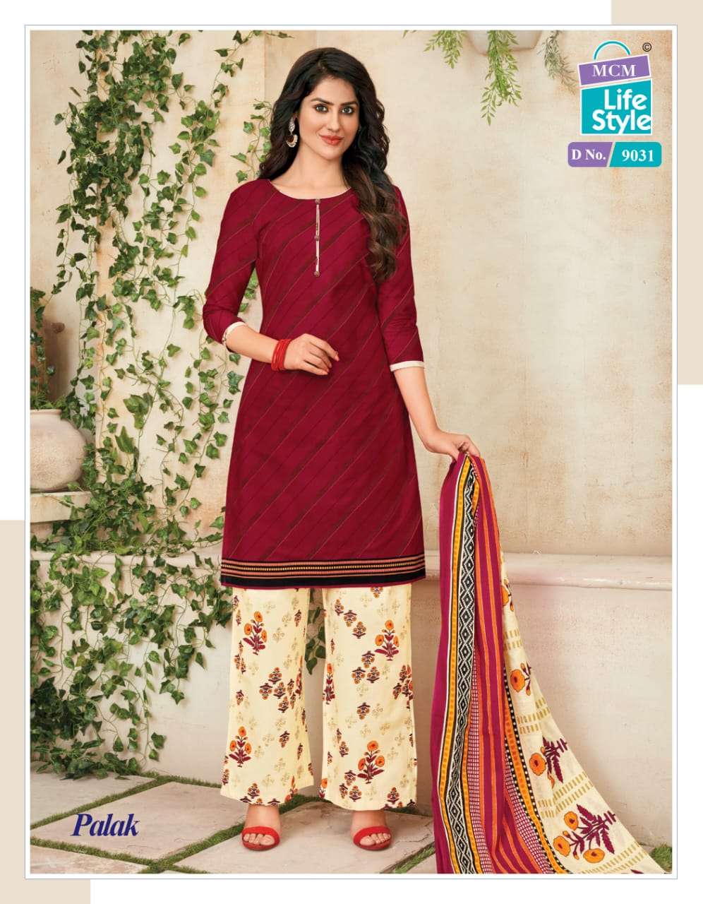 PALAK BY MCM LIFESTYLE 9000 TO 9031 SERIES BEAUTIFUL SUITS COLORFUL STYLISH FANCY CASUAL WEAR & ETHNIC WEAR FANCY DRESSES AT WHOLESALE PRICE