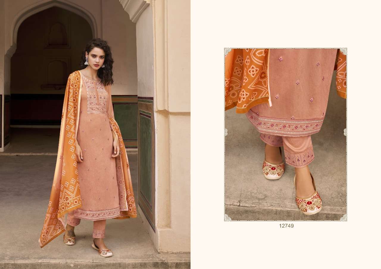 PIHOO BY KIVI 12747 TO 12750 SERIES BEAUTIFUL SUITS COLORFUL STYLISH FANCY CASUAL WEAR & ETHNIC WEAR FANCY DRESSES AT WHOLESALE PRICE